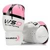 FIGHTERS - Boxing Gloves for Kids / Punch  / 4 oz / White-Pink