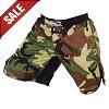 FIGHT-FIT - Fightshorts MMA Shorts / Warrior / Camouflage / Large