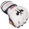 FIGHTERS - MMA Handschuhe / Elite / Weiss/ Small