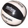 FIGHT-FIT - Medizinball / Kunstleder / Schwarz-Weiss / 3 kg