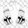 FIGHT-FIT - Mini Gants de Boxe / Fighters / Blanc