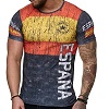 FIGHTERS - T-Shirt / Spanien-España / Rot-Gelb-Schwarz
