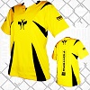 FIGHTERS - Kick-Boxing Shirt / Competition / Gelb / XXS