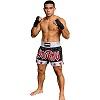 FIGHTERS - Muay Thai Shorts / Schwarz-Weiss / Large