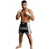 FIGHTERS - Shorts de boxe thai / Elite Muay Thai / Noir-Blanc / XS