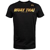 Venum - T-Shirt / Muay Thai VT / Schwarz-Gold / XL