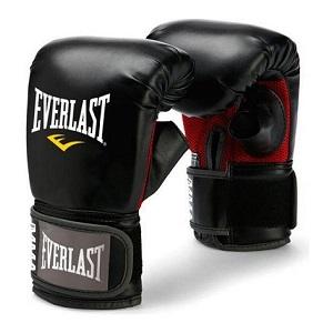 Everlast - Bag Gloves / MMA Heavy Bag / Black / Small-Medium