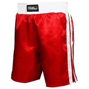 FIGHT-FIT - Box Shorts / Rot-Weiss / XL