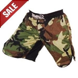 FIGHT-FIT - Pantaloncini da MMA / Warrior / Camuffamento / Medium