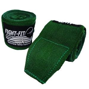 FIGHTERS - Bandages de Boxe / 300 cm / élastiques / Vert