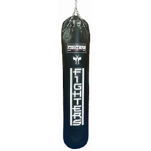 FIGHTERS - Sac de boxe / Performance / non rempli / 120 cm / noir