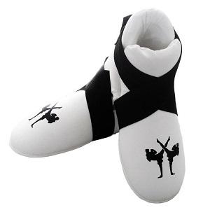 FIGHTERS - Calzari parapiedi / Sparring / Bianco / XS