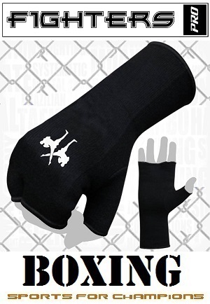 FIGHTERS - Innenhandschuh Schlupfbandage / Schwarz / Onesize