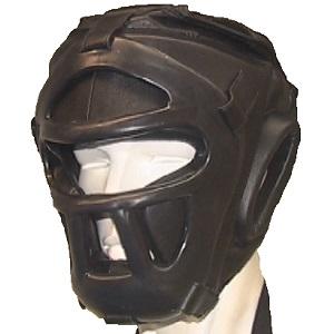 FIGHTERS - Head Guard with Grid / Double Protect / Schwarz / Small