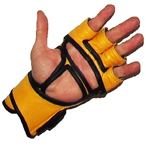 FIGHTERS - MMA Gloves / Elite / Yellow / Medium