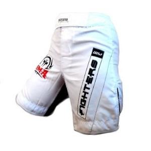 FIGHTERS - Panatalones Cortos de MMA / Combat / Blanco / Large