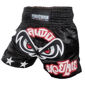 FIGHTERS - Muay Thai Shorts / No Fear / Noir / Small