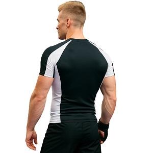 FIGHTERS - Rashguard / Giant / Schwarz-Weiss / Medium
