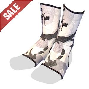 FIGHTERS - Ankle Supports / Unpadded / Camo-Grey / Small