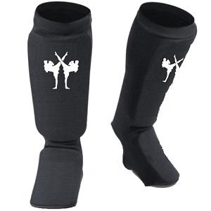 FIGHTERS - Shin guard / Combat / Black / XXS