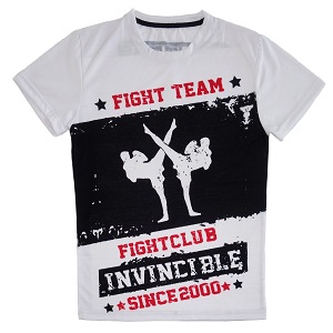 FIGHTERS - T-Shirt / Fight Team Invincible / Bianco / Medium