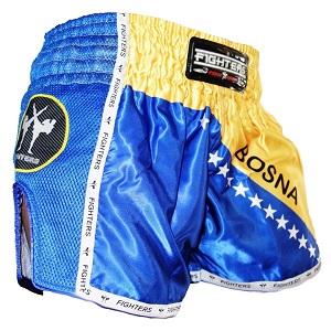 FIGHTERS - Muay Thai Shorts / Elite / Bosnia-Bosna / Small