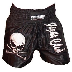 FIGHTERS - Muay Thai Shorts / Fight Club / Schwarz / Medium