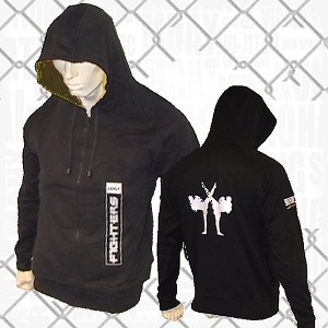 FIGHTERS - Hoodie / Striker / Black / Medium