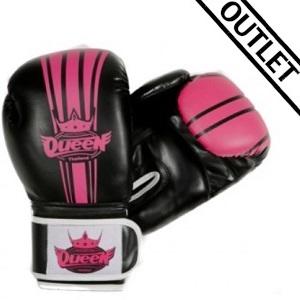 Queen - Gants de Boxe / Fantasy 1 / Noir-Rose / 12 oz