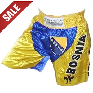 FIGHT-FIT - Pantalones Muay Thai / Bosnia / Small-Medium