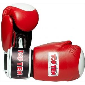 TOP TEN - Boxing Gloves WAKO / Red / 10 oz