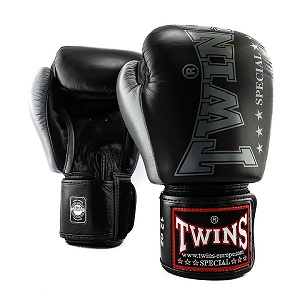 Twins - Boxing Gloves / BGVL-8 / Black / 10 oz