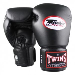 Twins - Boxhandschuhe / BG-N / Schwarz / 14 oz