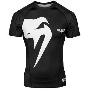 Venum - Rashguard / Giant / Mangas cortas / Negro / Small