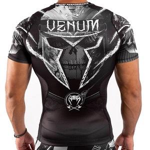 Venum - Rashguard / GLDTR 4.0 / Short Sleeve / Schwarz / Large