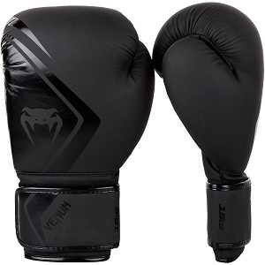 Venum - Boxing Gloves / Contender 2.0 / Black / 8 oz