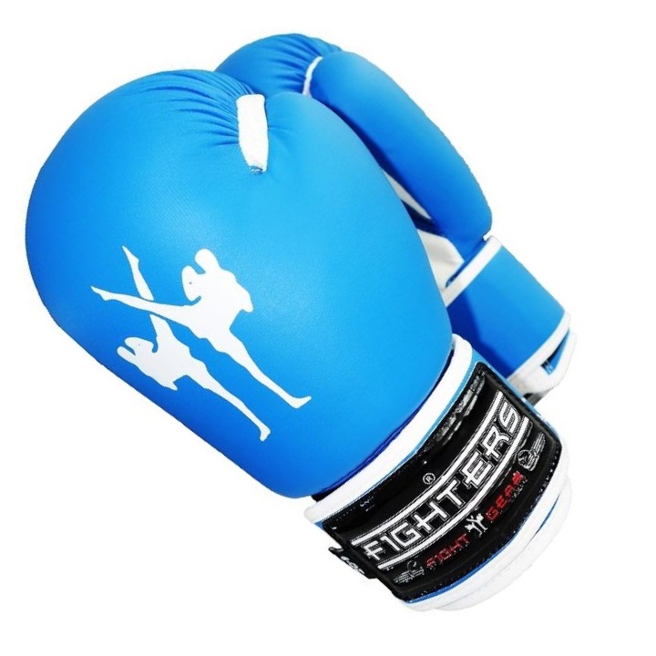 FIGHTERS - Kinder Boxhandschuhe / Attack / 6 oz / Blau